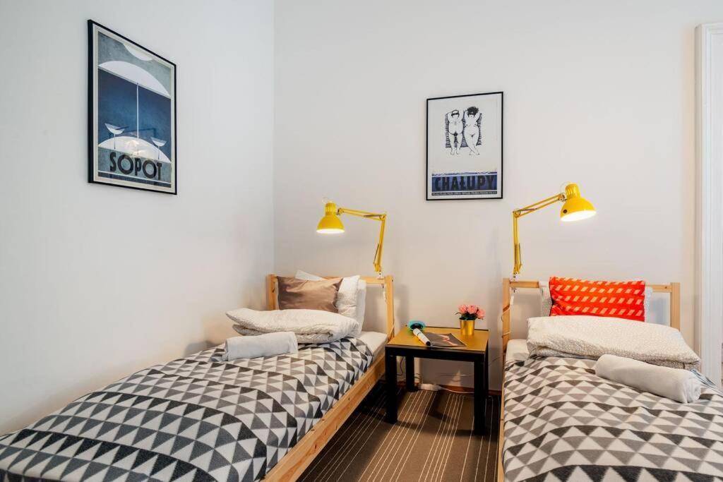 Blue Peace-Apartment With Free Parking In Center For 1-6 People Краков Экстерьер фото
